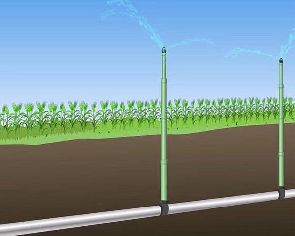 地埋式多節(jié)自動伸縮噴灌集成設(shè)備